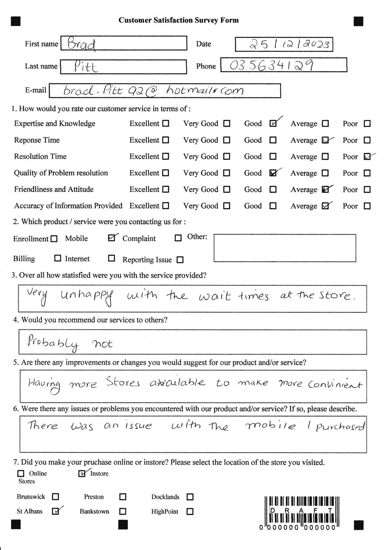 Customer Satisfaction Survey Form_page-0001